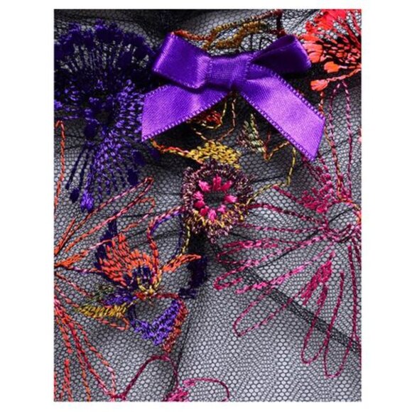 Agent Provocateur Zuri Black Metallic Multi Brief NWT - Picture 5 of 10